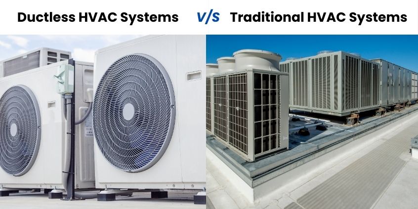 Ductless vs. Traditional HVAC Systems