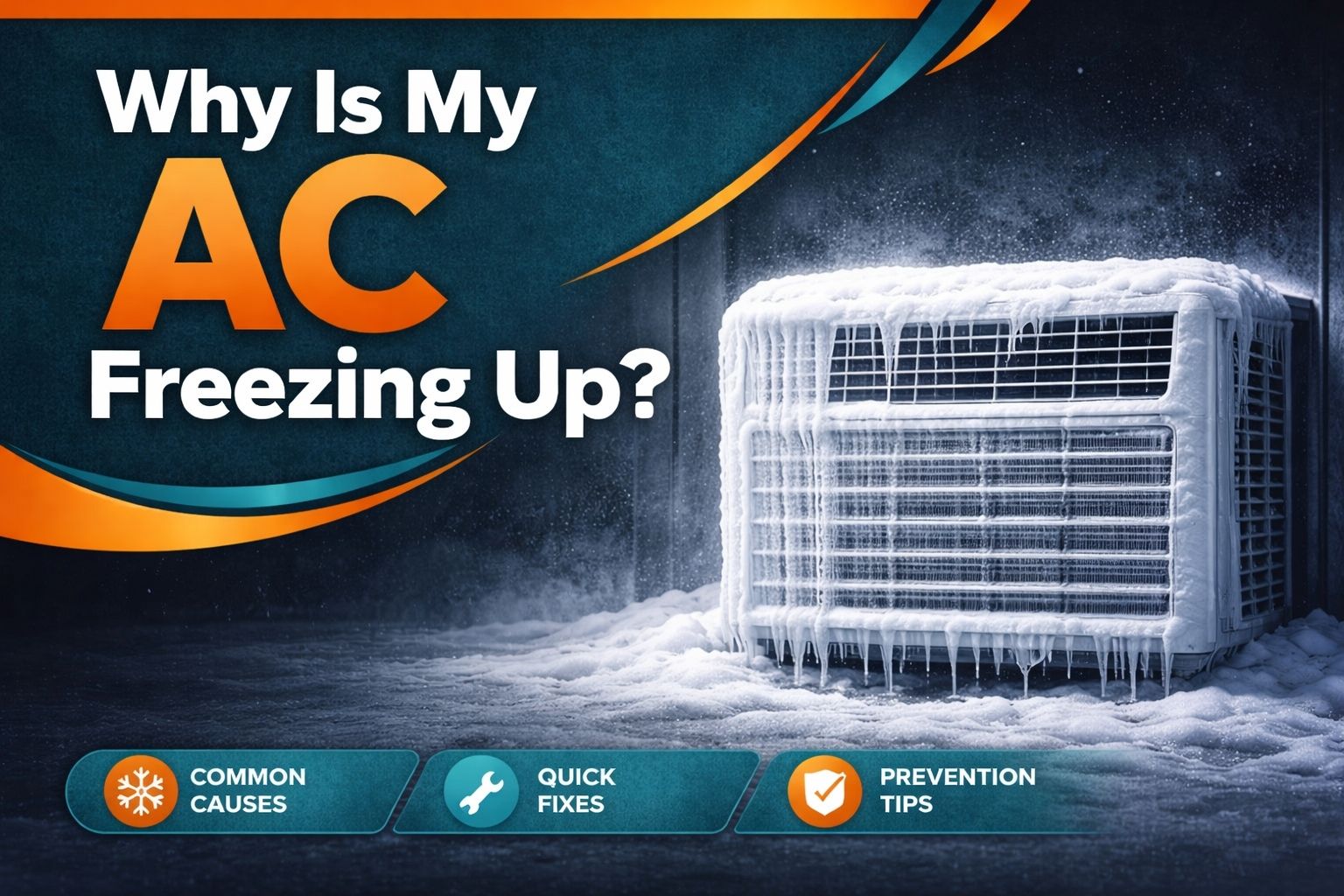Why Is My AC Freezing Up Causes & Fast Fixes