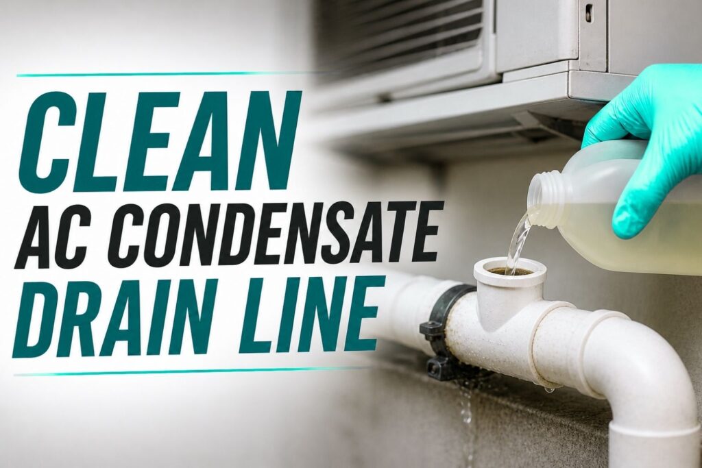 How Often Should You Clean Your AC Condensate Drain Line